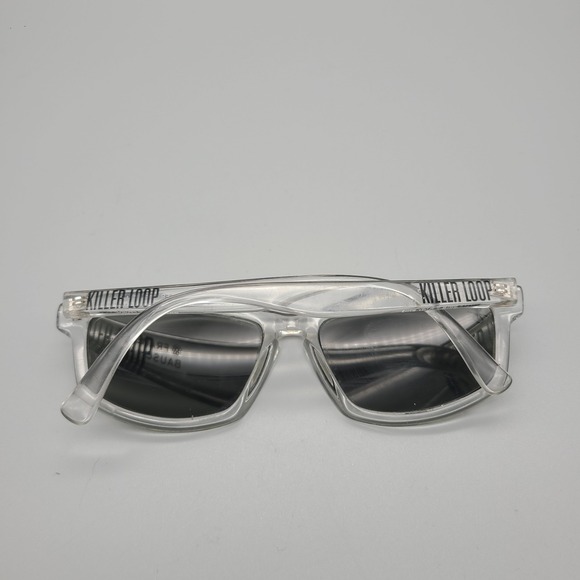 B&L Killer Loop Sunglasses Bausch & Lomb Made in Italy Clear Gray Vintage - Picture 8 of 8